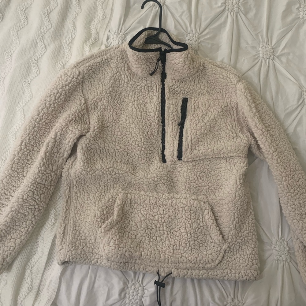 White Sherpa Jacket